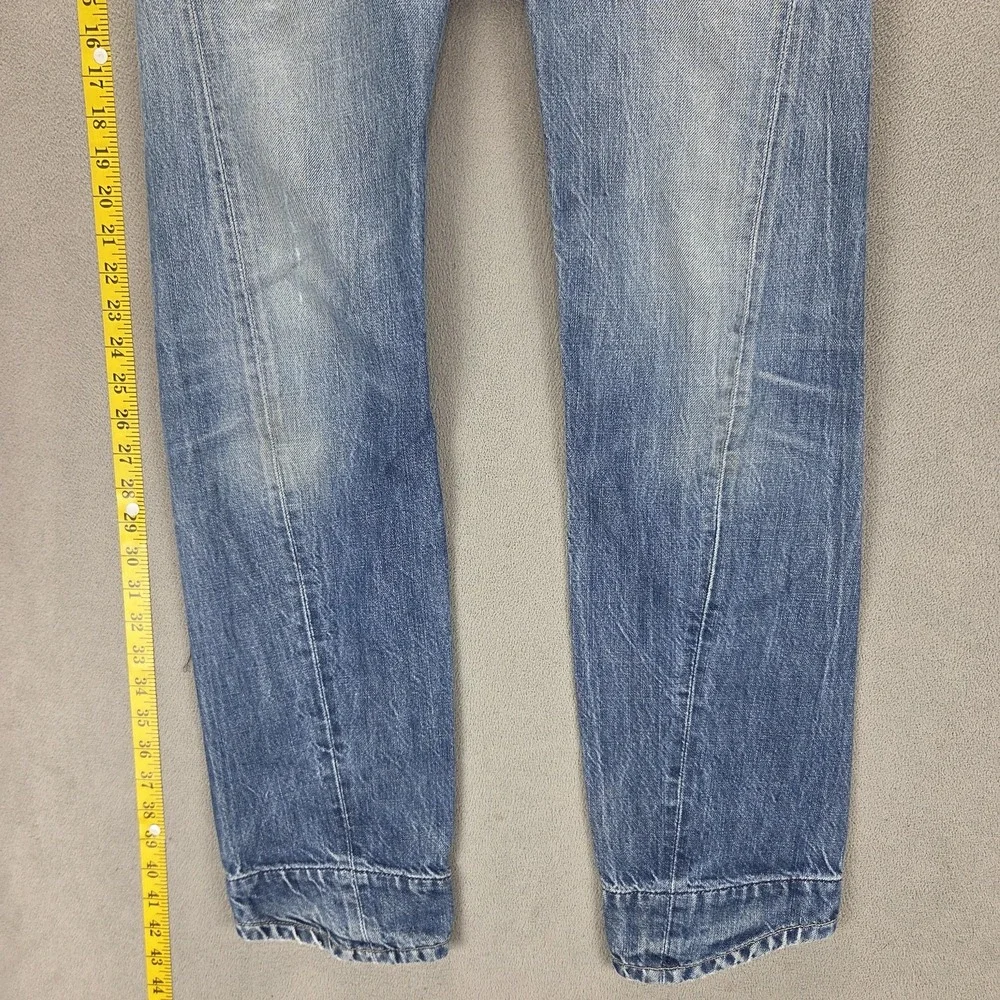 Vintage Levis Engineered Jeans Mens Blue Twisted One Pocket Zip Fly Fits 28x32